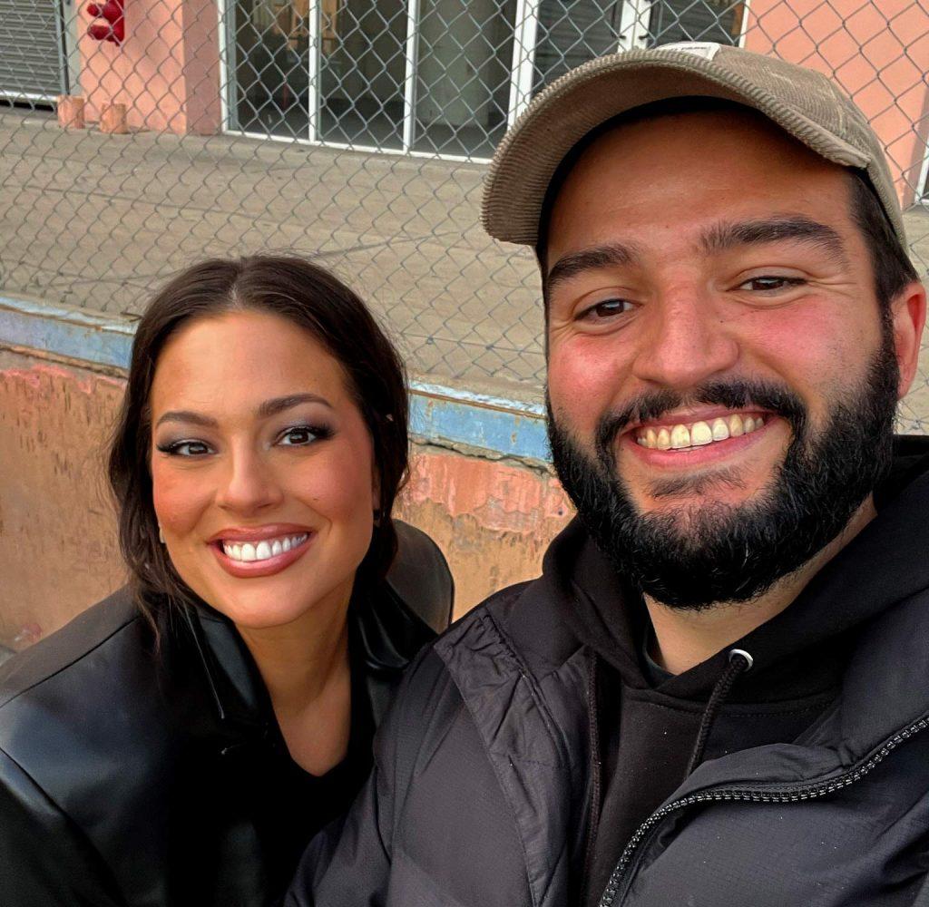 Janek Josten mit Gast Ashley Graham