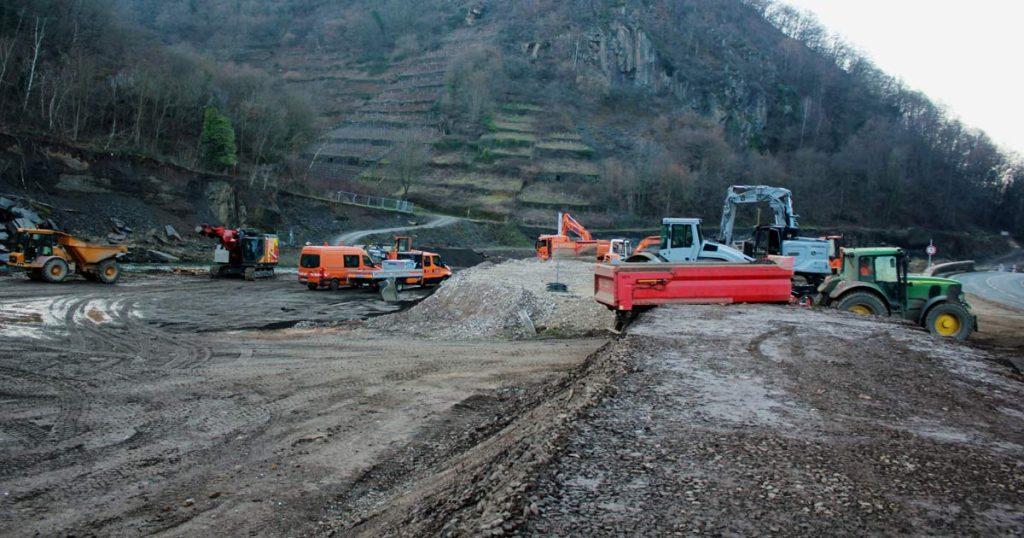 Aufbau der Ahrtalbahn: Bis 2025 soll der Aufbau abgeschlossen sein.