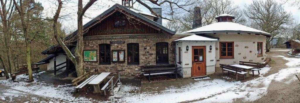 Die Hütte auf dem Krausberg in Dernau