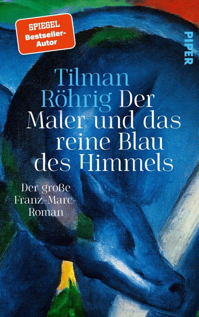 Buchcover "Der Maler und das reine Blau des Himmels"