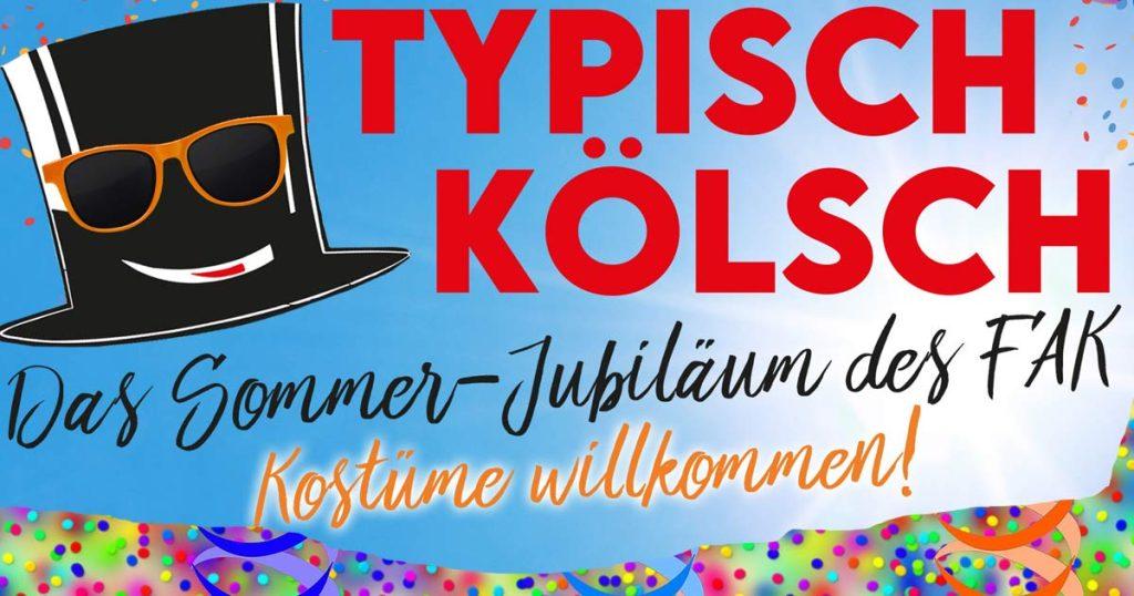 Typisch Kölsch im Sommer in Kurpark
