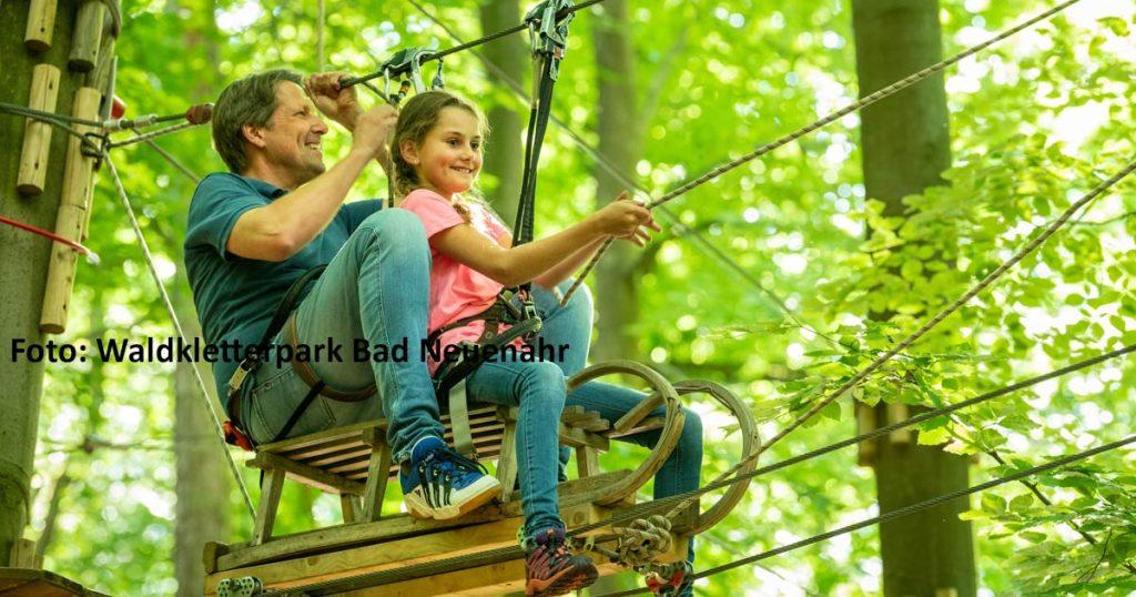 Saisonstart im Waldkletterpark Bad Neuenahr. Foto: Waldkletterpark Bad Neuenahr