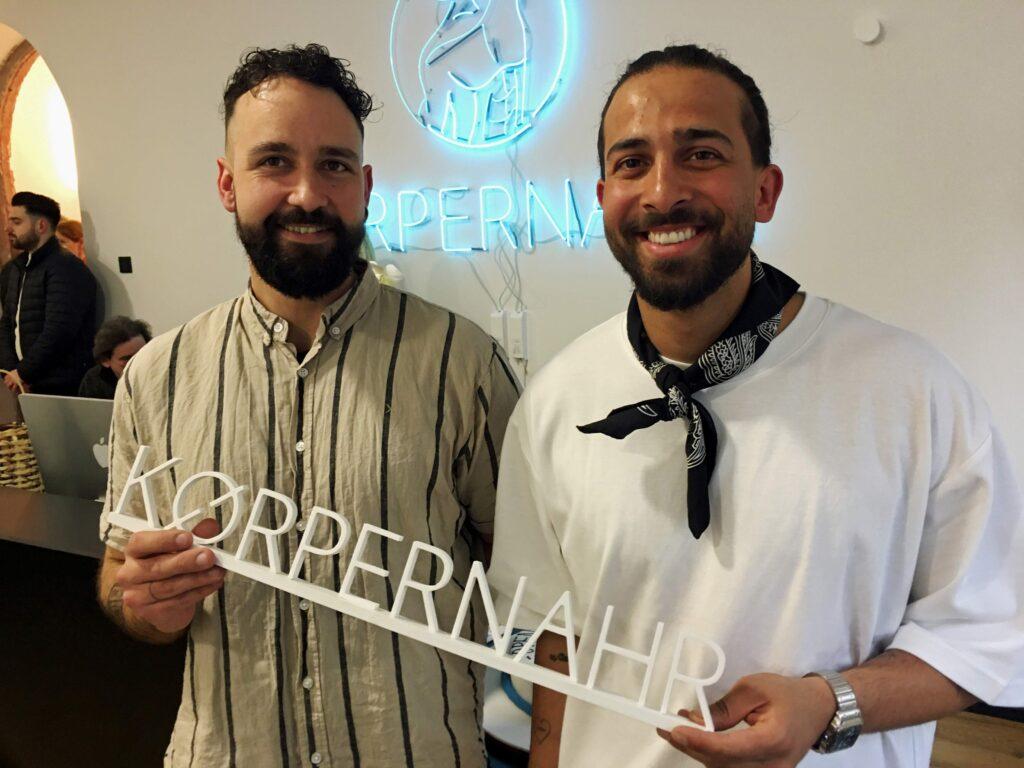 Körpernahr: Lucas Roos und Dayan Raheem