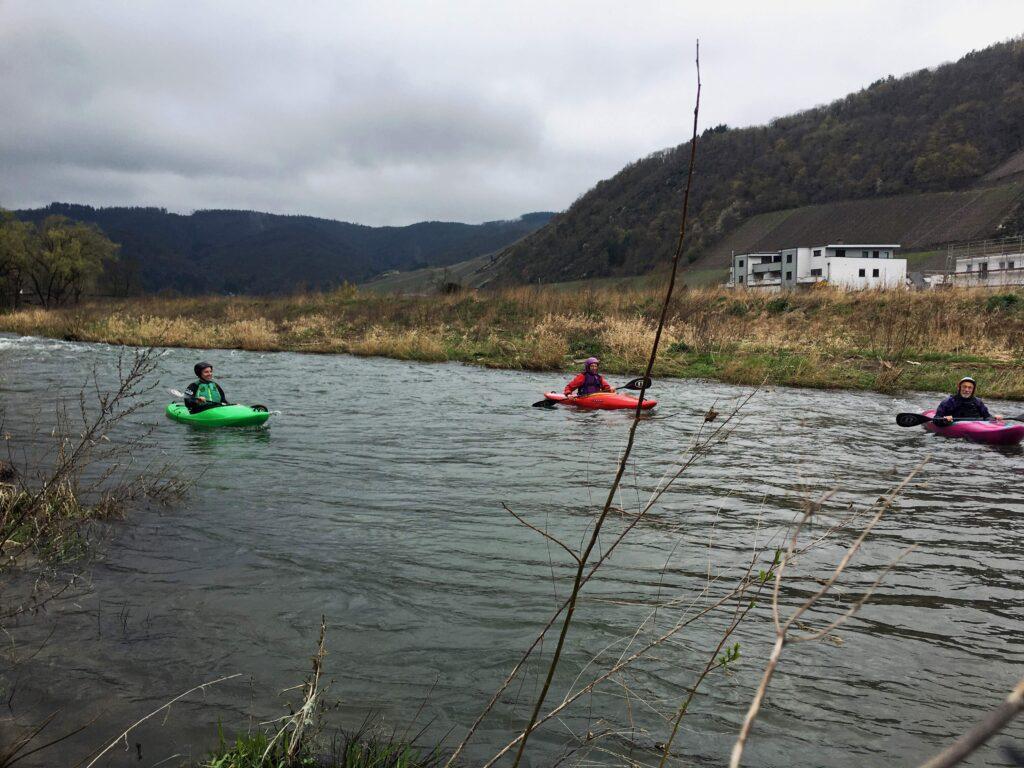 Eine Kanutour auf der Ahr